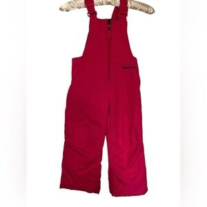 Arctix Toddler Girls Winter Chest High Snow Ski Bib Overall Pants Pink Size 3T